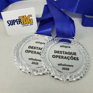 Medalha de Metal Zamac Personalizada