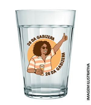 Copo de Vidro Personalizado - Americano 190ml
