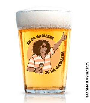 Copo de Vidro Personalizado - Americano 190ml