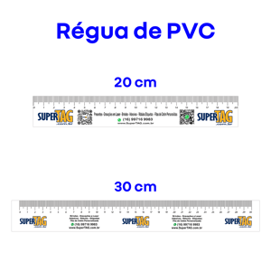 Régua PVC