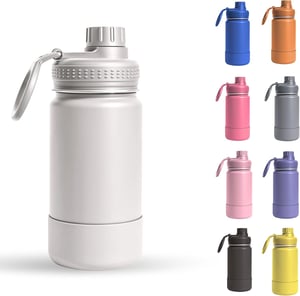 Garrafa Térmica Infantil - 350ml - Inox Aço Inoxidável ou Inox 350ml    