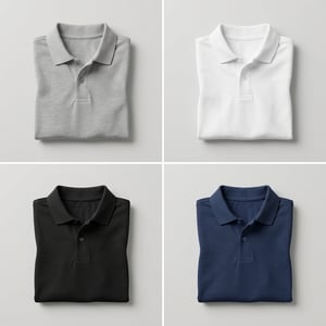 Camisa Masculina Polo Básica Personalizada