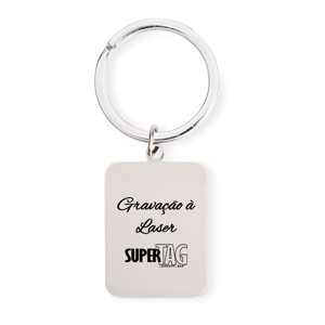 Chaveiro de Inox - Personalizado - Mod. 18825