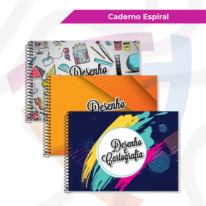 Caderno Espiral Personalizado