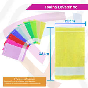 Toalha Lavabinho Personalizada
