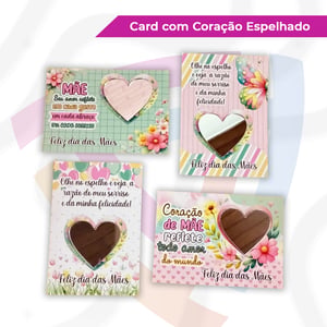 Card com Chaveiro Espelhado