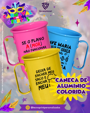 Caneca de Chopp em Alumínio