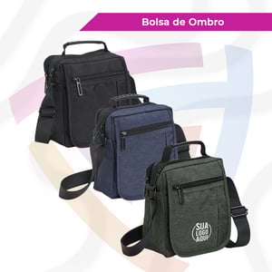 Bolsa de Ombro Nylon 18cm x 14,5cm    