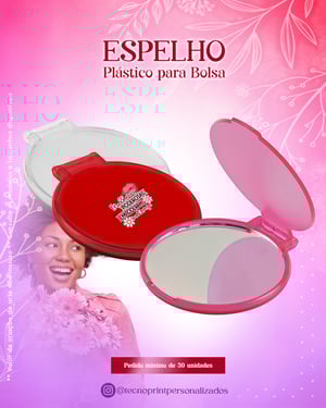Espelho de Bolsa Plástico 60 x 5 mm    