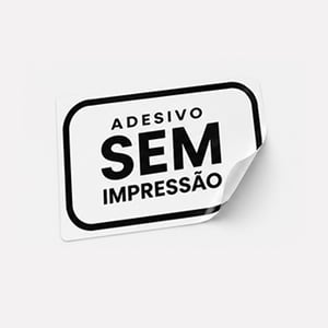 ADESIVO ESPECIAL COM RECORTE (sem impressão).