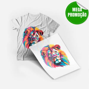 DTF TÊXIL (FRACIONADA A4) DTF + POLIAMIDA Tamanho de folha A4    