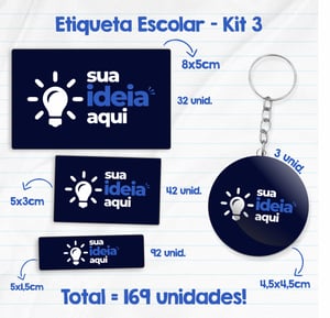 Etiqueta Escolar Personalizada