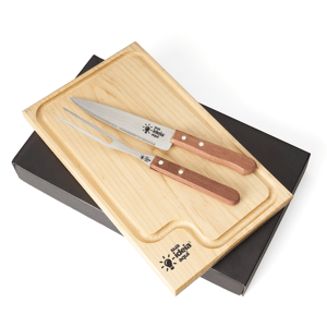 Kit Churrasco Tábua + 3 Peças Personalizado.      