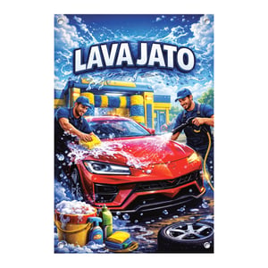 BANNER ILHÓIS  Tamanho Personalizado 4X0 Brilho Ilhóis 
