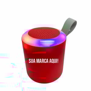 Caixa de Som Bluetooth Portátil GTS-1498 com Rádio FM +LED