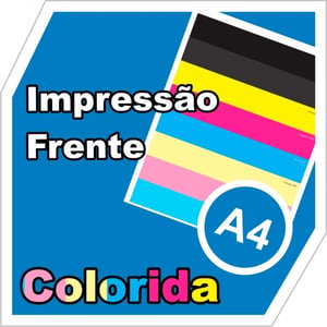 IMPRESSÃO A4 COLORIDA      