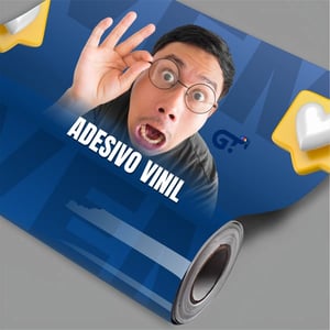 ADESIVO VINIL IMPRESSÃO DIGITAL Vinil 010  4x0 Brilho S/VERNIZ ENTREGA NO MESMO DIA