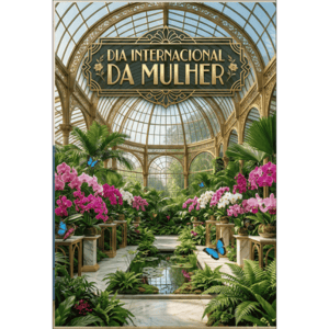 CAPA PAINEL REDONDO DIA DAS MULHERES | TECIDO PREMIUM | VÁRIOS MODELOS - 1.50X1.50M E 50X50CM