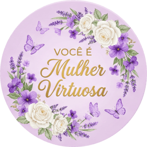 CAPA PAINEL REDONDO DIA DAS MULHERES | TECIDO PREMIUM  | VÁRIOS MODELOS - 1.50X1.50M E 50X50CM