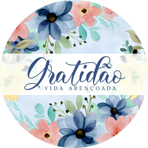 CAPA PAINEL REDONDO GRATIDÃO | TECIDO PREMIUM  | VÁRIOS MODELOS. 1.50X1.50M E 50X50CM