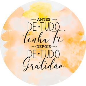 CAPA PAINEL REDONDO GRATIDÃO | TECIDO PREMIUM  | VÁRIOS MODELOS. 1.50X1.50M E 50X50CM
