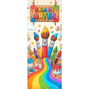 CAPA PAINEL PORTA VOLTAS ÀS AULAS  | TECIDO PREMIUM  | VÁRIOS MODELOS - 85cm x 2.10M