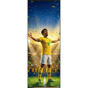 CAPA PAINEL PORTA COPA DO MUNDO| TECIDO PREMIUM  | VÁRIOS MODELOS - 85cm x 2.10M
