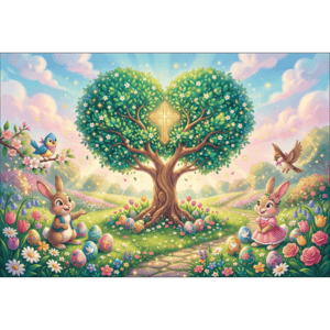 CAPA FUNDO FOTOGRÁFICO HORIZONTAL PÁSCOA CRISTÃ| TECIDO PREMIUM  | VÁRIOS MODELOS - 2.20X1.50M