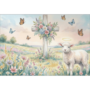 CAPA FUNDO FOTOGRÁFICO HORIZONTAL PÁSCOA CRISTÃ| TECIDO PREMIUM  | VÁRIOS MODELOS - 2.20X1.50M