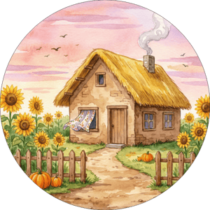 CAPA PAINEL REDONDO FESTA JUNINA | TECIDO PREMIUM  | VÁRIOS MODELOS - 1.50X1.50M E 50X50CM