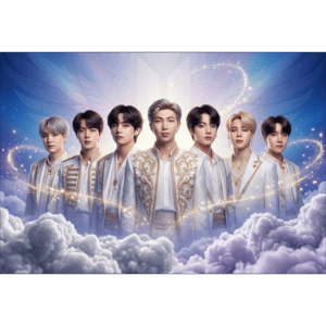 CAPA PAINEL FUNDO FOTOGRÁFICO KPOP BTS| TECIDO PREMIUM  | VÁRIOS MODELOS - 1.50X1.50M E 50X50CM