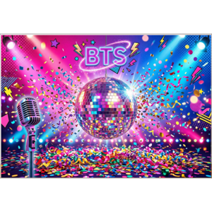 CAPA PAINEL FUNDO FOTOGRÁFICO KPOP BTS| TECIDO PREMIUM  | VÁRIOS MODELOS - 1.50X1.50M E 50X50CM