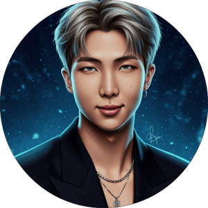 CAPA PAINEL REDONDO KPOP BTS| TECIDO PREMIUM  | VÁRIOS MODELOS - 1.50X1.50M E 50X50CM