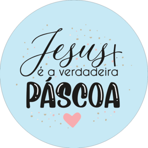 CAPA PAINEL REDONDO PÁSCOA CRISTÃ | TECIDO PREMIUM  | VÁRIOS MODELOS - 1.50X1.50M E 50X50CM