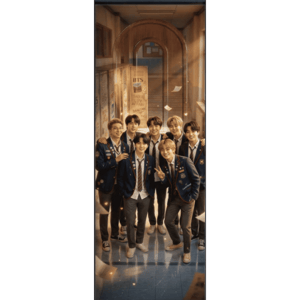 CAPA PAINEL PORTA KPOP BTS | TECIDO PREMIUM  | VÁRIOS MODELOS - 85cm x 2.10M