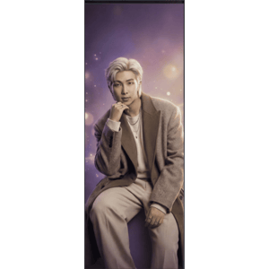 CAPA PAINEL PORTA KPOP BTS | TECIDO PREMIUM  | VÁRIOS MODELOS - 85cm x 2.10M
