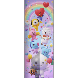 CAPA PAINEL PORTA KPOP BTS | TECIDO PREMIUM  | VÁRIOS MODELOS - 85cm x 2.10M