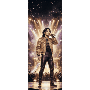CAPA PAINEL PORTA KPOP BTS | TECIDO PREMIUM  | VÁRIOS MODELOS - 85cm x 2.10M