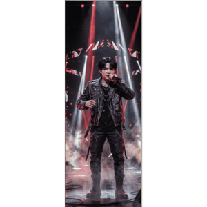 CAPA PAINEL PORTA KPOP BTS | TECIDO PREMIUM  | VÁRIOS MODELOS - 85cm x 2.10M