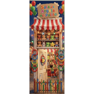 CAPA PAINEL PORTA FESTA JUNINA | TECIDO PREMIUM  | VÁRIOS MODELOS - 85cm x 2.10M