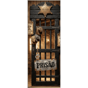 CAPA PAINEL PORTA FESTA JUNINA | TECIDO PREMIUM  | VÁRIOS MODELOS - 85cm x 2.10M