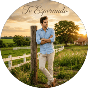 CAPA PAINEL REDONDO LUAN SANTANA | TECIDO PREMIUM  | VÁRIOS MODELOS - 1.50X1.50M E 50X50CM