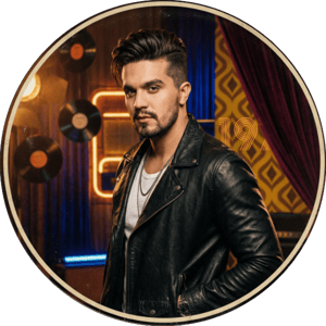 CAPA PAINEL REDONDO LUAN SANTANA | TECIDO PREMIUM  | VÁRIOS MODELOS - 1.50X1.50M E 50X50CM