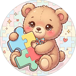 CAPA PAINEL REDONDO ABRIL AZUL  AUTISMO | TECIDO PREMIUM  | VÁRIOS MODELOS - 1.50X1.50M E 50X50CM