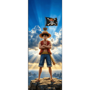 CAPA PAINEL PORTA ONE PIECE | TECIDO PREMIUM  | VÁRIOS MODELOS - 85cm x 2.10M