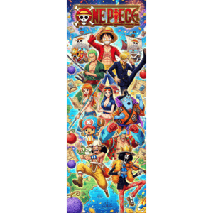 CAPA PAINEL PORTA ONE PIECE | TECIDO PREMIUM  | VÁRIOS MODELOS - 85cm x 2.10M
