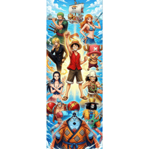 CAPA PAINEL PORTA ONE PIECE | TECIDO PREMIUM  | VÁRIOS MODELOS - 85cm x 2.10M