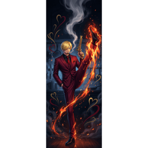 CAPA PAINEL PORTA ONE PIECE | TECIDO PREMIUM  | VÁRIOS MODELOS - 85cm x 2.10M