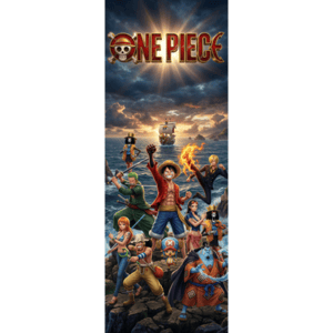 CAPA PAINEL PORTA ONE PIECE | TECIDO PREMIUM  | VÁRIOS MODELOS - 85cm x 2.10M