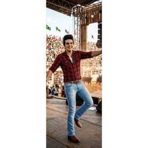 CAPA PAINEL PORTA LUAN SANTANA | TECIDO PREMIUM  | VÁRIOS MODELOS - 85cm x 2.10M
